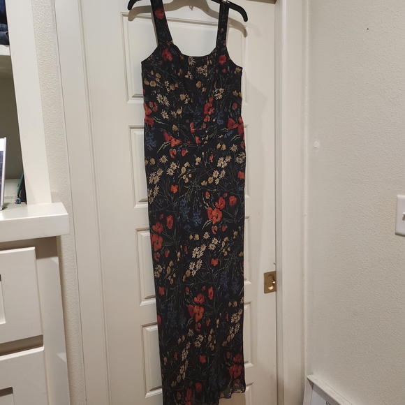 Polo by Ralph Lauren Black Floral Maxi Dress - Picture 3 of 7